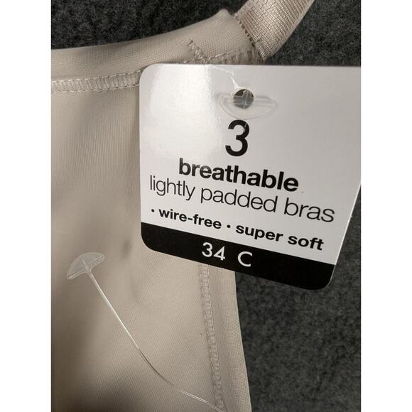 Ultimate Lift True Support Womens Bra Thin Wireless Latex Comfortable Breathable - Picture 5 of 5